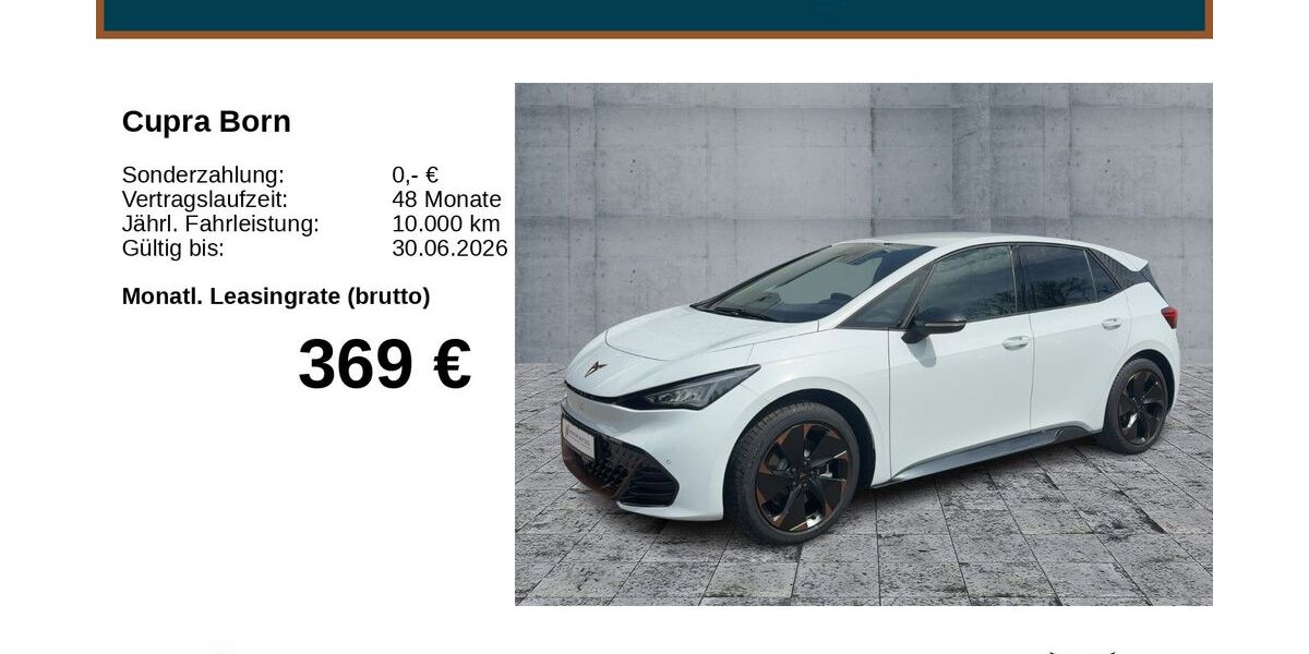 Cupra Born 1.500 km 35.790 &euro; Bayreuth 95448