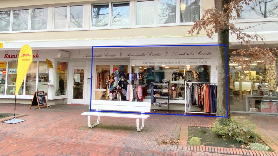 Gewerbefläche im Erdgeschoss im Zentrum von Bad Zwischenahn – vielseitig nutzbar, Parkplatz & Keller zimmer