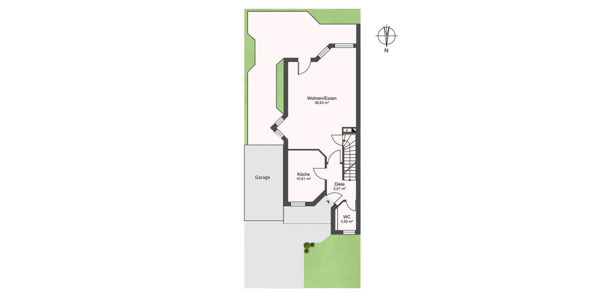 Doppelhaushälfte Bielefeld-Brackwede Brackwede - 5 Zimmer, 123 m&sup2;, 465.000&euro; | Angebot:25897708