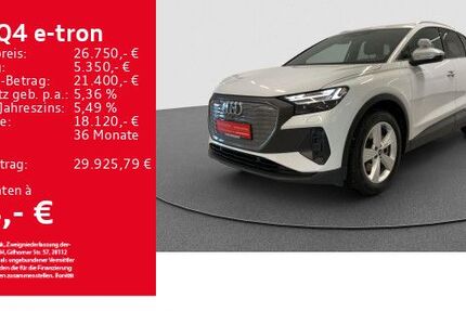 Audi Q4 e-tron 102.696 km 26.750 &euro; Aalen 73431