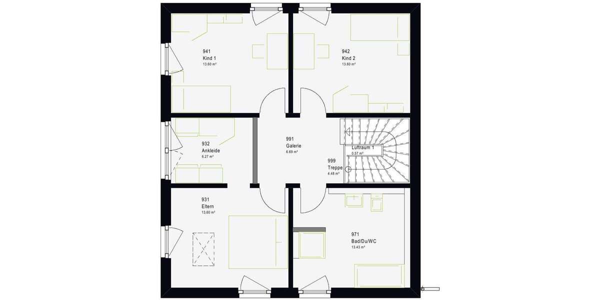 Einfamilienhaus Borna - 5 Zimmer, 145 m&sup2;, 377.000&euro; | Angebot:26798132