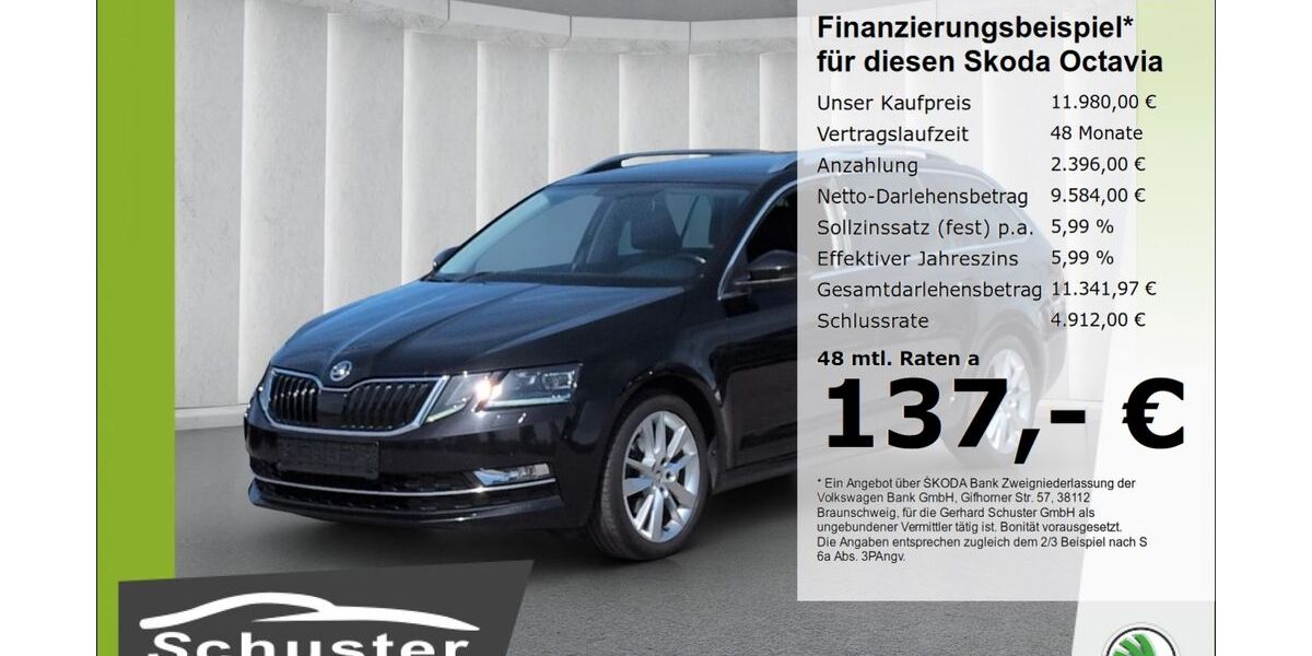 Skoda Octavia 198.644 km 11.980 &euro; Ruhstorf 94099