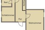 Etagenwohnung Putbus - 2 Zimmer, 35 m&sup2;, 540&euro; | Angebot:26130181