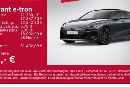 Audi A6 e-tron 13.659 km 69.480 &euro; Gersthofen 86368