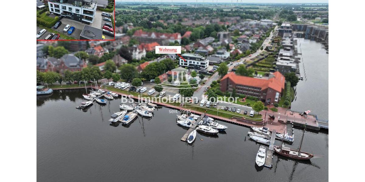 Etagenwohnung Emden Tholenswehr - 2 Zimmer, 80 m&sup2;, 1.300&euro; | Angebot:25571484