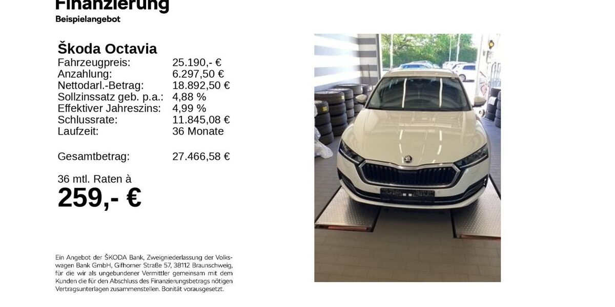 Skoda Octavia 60.262 km 24.890 &euro; Hildesheim 31137