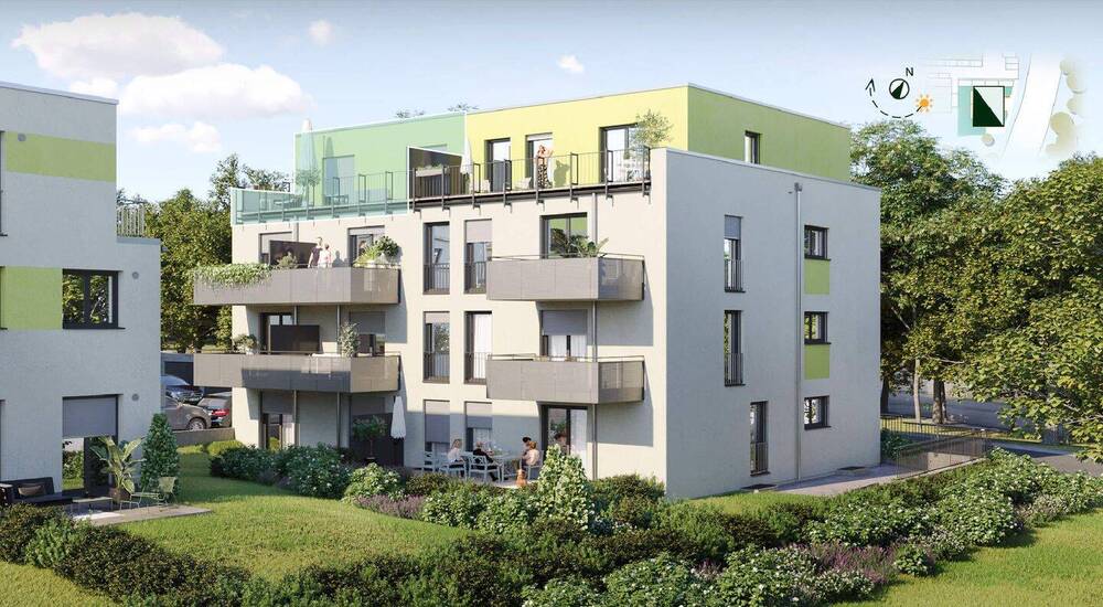 Etagenwohnung Hattingen Winz-Baak - 2 Zimmer, 62 m&sup2;, 274.800&euro; | Angebot:24111373