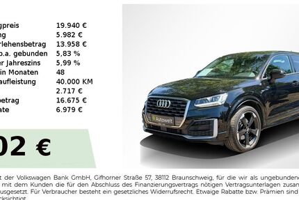 Audi Q2 44.150 km 21.940 &euro; Nürnberg 90431