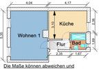 Etagenwohnung Torgau - 2 Zimmer, 49 m&sup2;, 280&euro; | Angebot:26193257