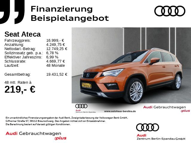 Seat Ateca 95.235 km 16.499 &euro; Berlin 13581
