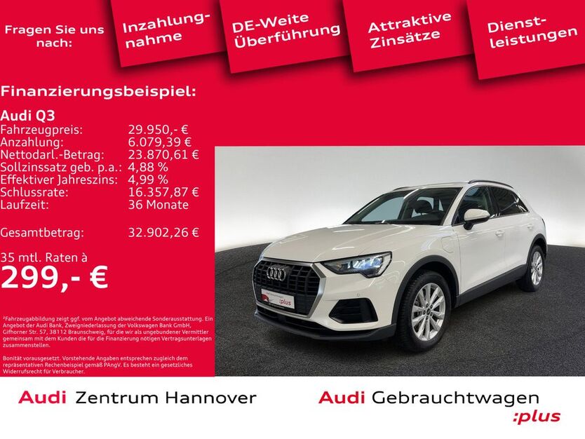 Audi Q3 14.495 km 29.450 € Hannover 30179