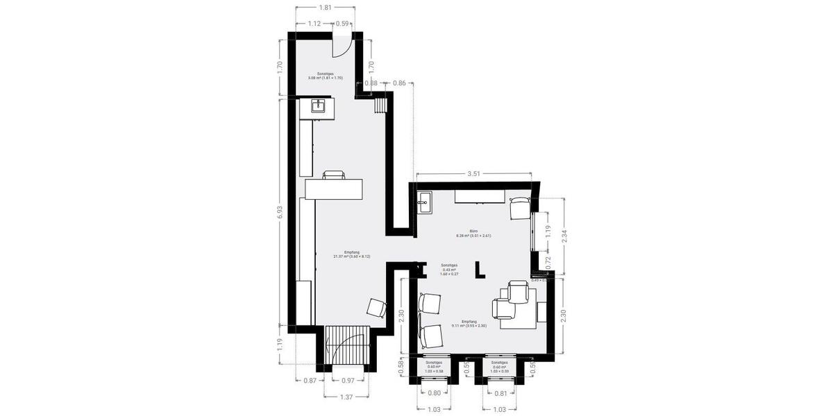 Gewerbeobjekt Hof Altstadt - 300&euro; | Angebot:26196110