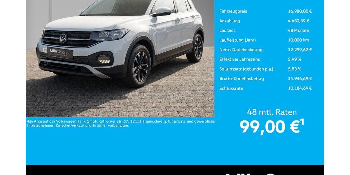 VW T-Cross 46.815 km 16.980 &euro; Neuwied 56564