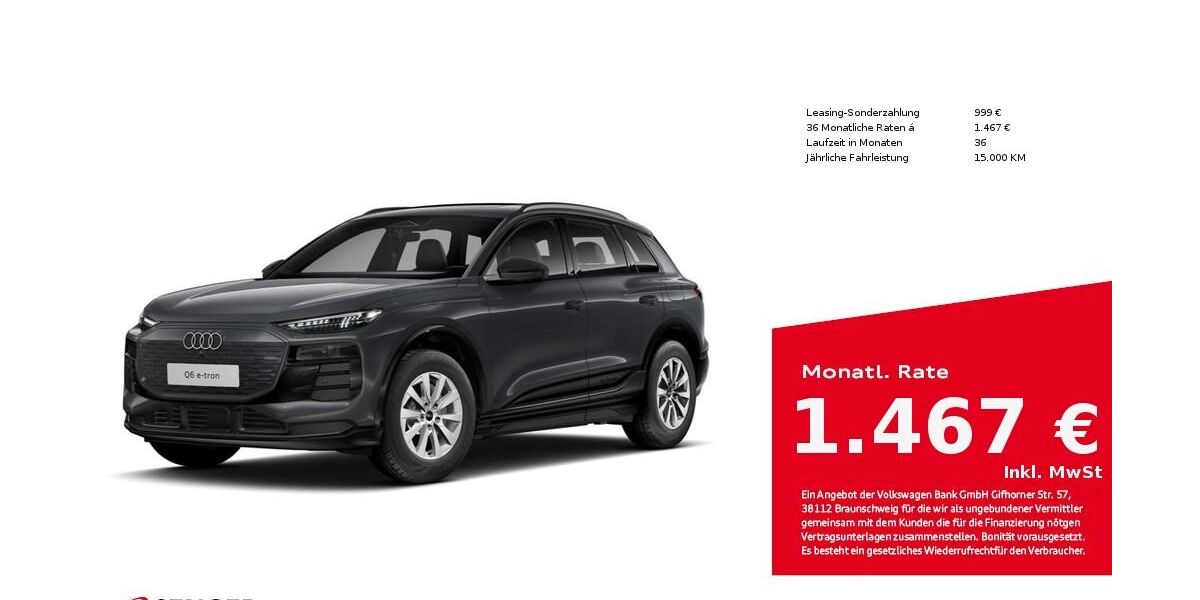 Audi Q6 e-tron 6.950 km 88.500 &euro; Lübeck 23556