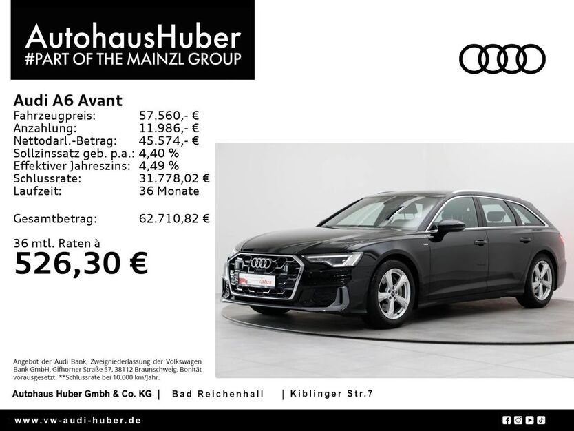Audi A6 29.500 km 54.520 € Bad Reichenhall 83435