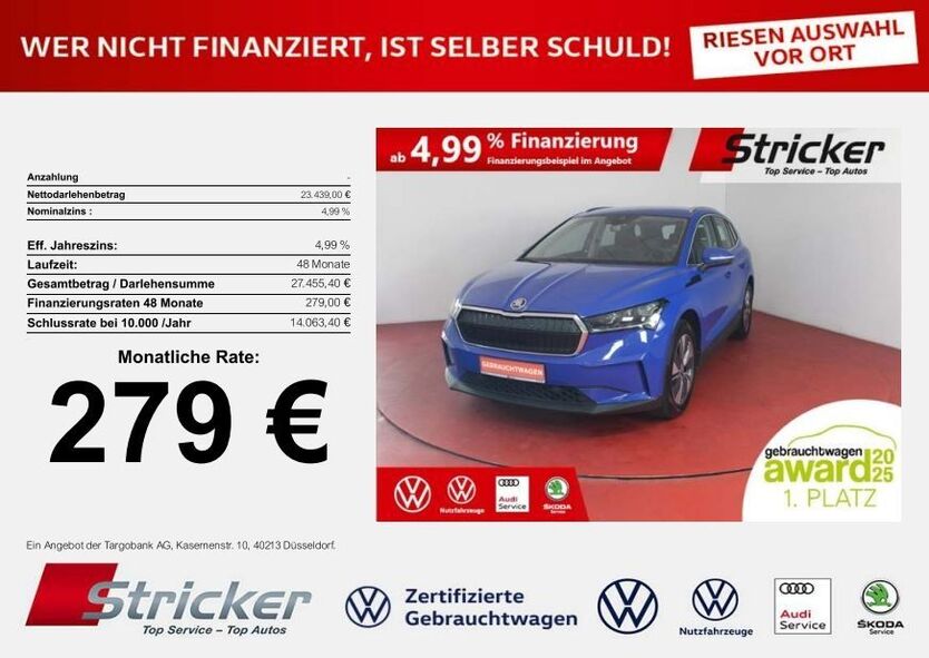 Skoda Enyaq 54.845 km 22.949 € Detmold 32760