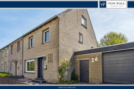 Reihenendhaus mit großem Grundstück, Pool und wohnmobilgeeigneter Doppelgarage - Haus Rheine Rheine | Angebot:26591723