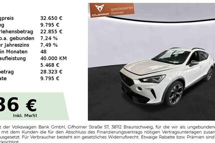 Cupra Formentor 25.450 km 32.650 &euro; Nürnberg 90441