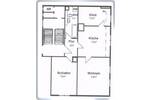 Etagenwohnung Mittweida - 3 Zimmer, 75 m&sup2;, 560&euro; | Angebot:26834293