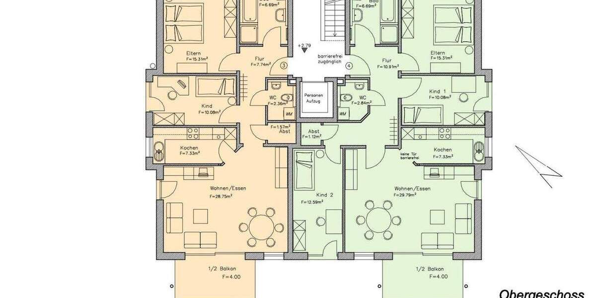 Etagenwohnung Lauchringen Unterlauchringen - 4 Zimmer, 101 m&sup2;, 370.000&euro; | Angebot:25744827