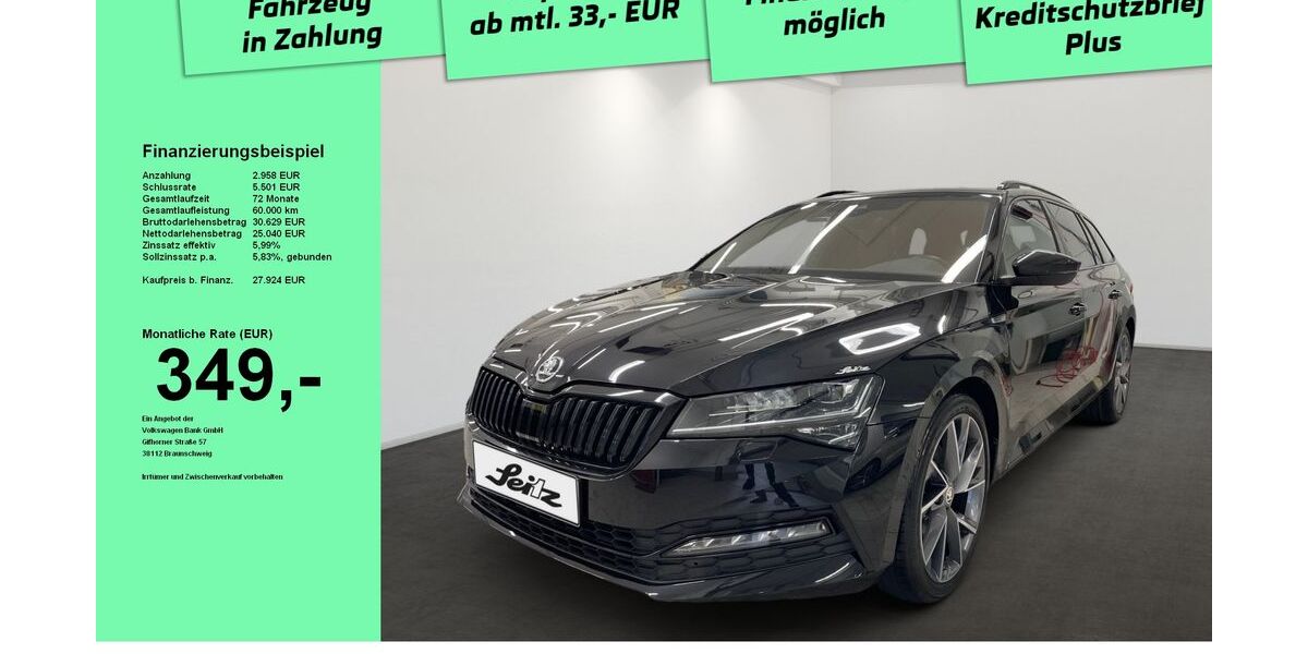 Skoda Superb 105.000 km 27.799 &euro; Immenstadt 87509