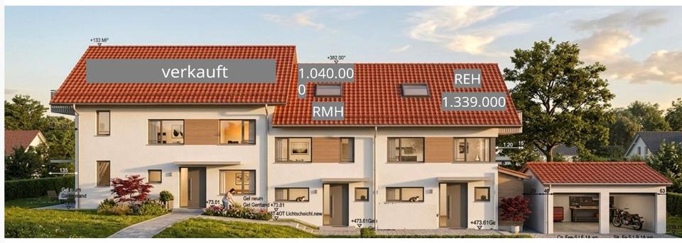 Reihenhaus Oberhaching Deisenhofen - 5 Zimmer, 158 m&sup2;, 1.339.000&euro; | Angebot:26234148