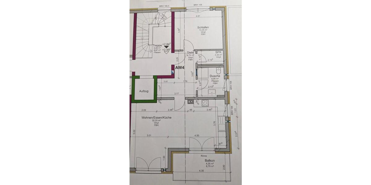Etagenwohnung Amberg - 2 Zimmer, 66 m&sup2;, 775&euro; | Angebot:26670236