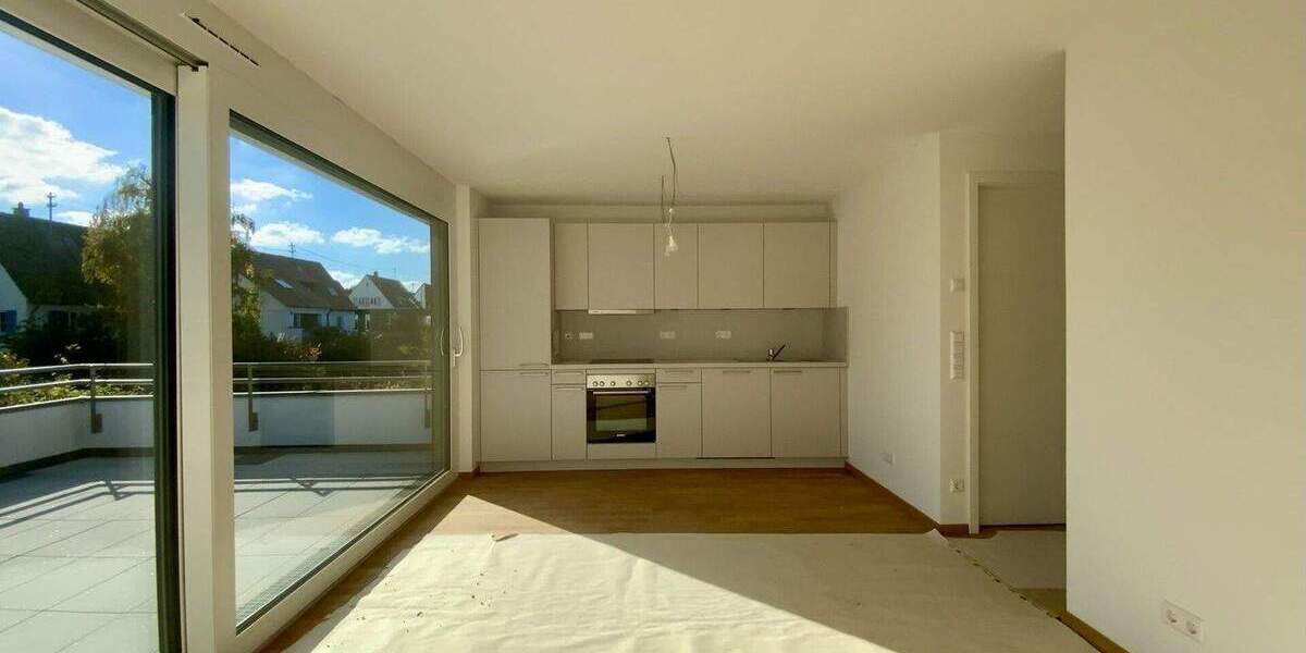 2-Zimmer-Neubau mit EBK & Dachterrasse 2 zimmer