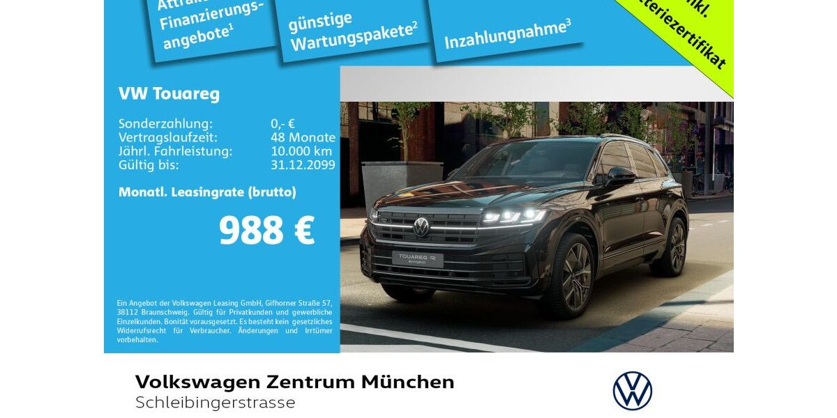 VW Touareg 3.000 km 84.980 &euro; München 81669