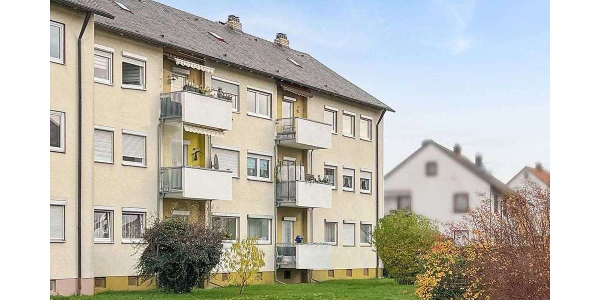 Etagenwohnung Weißenburg in Bayern - 3 Zimmer, 86 m&sup2;, 189.000&euro; | Angebot:25137453