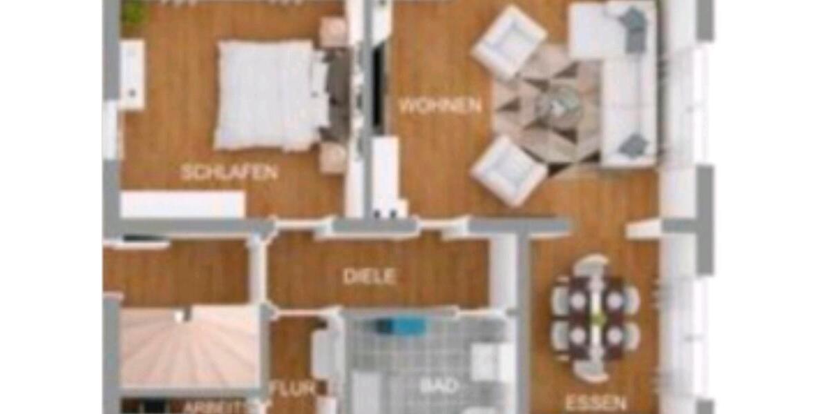 Erdgeschoßwohnung Ochtrup - 2 Zimmer, 64 m&sup2;, 850&euro; | Angebot:25511511