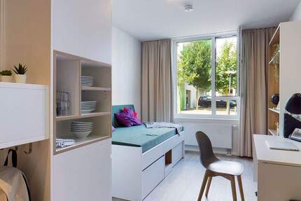 DIE ZIMMEREI | Möbliertes 1-Zimmer-Apartment: perfekt für Auszubildende und Studierende | Large Bude 1 zimmer