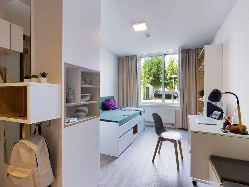 DIE ZIMMEREI | Möbliertes 1-Zimmer-Apartment: perfekt für Auszubildende und Studierende | Large Bude 1 zimmer