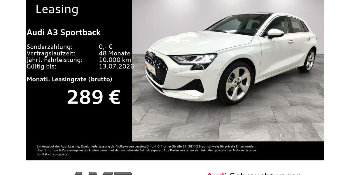 Audi A3 5.730 km 31.470 &euro; Borna 04552