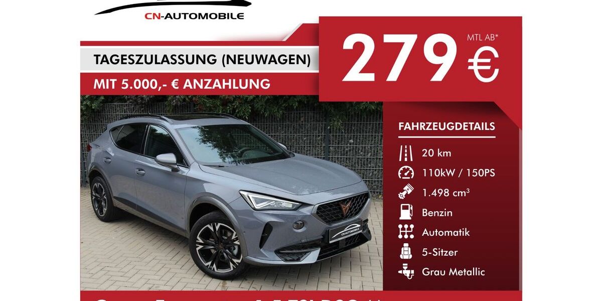 Cupra Formentor 20 km 33.990 &euro; Kirn 55606