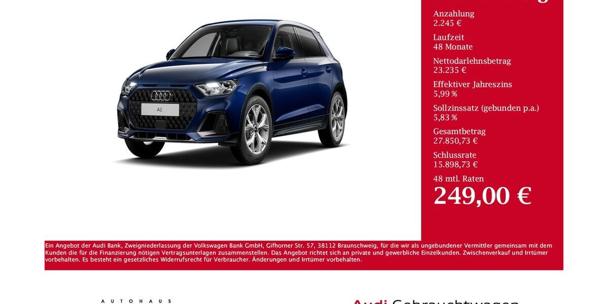 Audi A1 7.760 km 25.480 &euro; Pronsfeld 54597