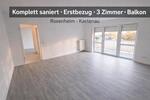 Helle, vollständig sanierte 3-Zimmer-Wohnung in Rosenheim,!Balkon 3 zimmer
