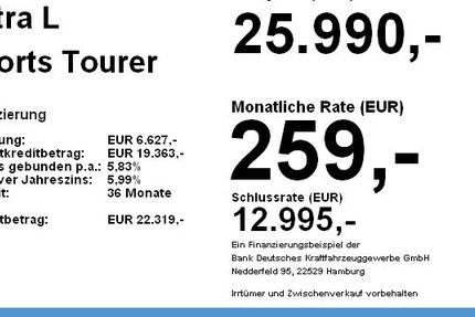 Opel Astra 32.884 km 25.990 &euro; Ingolstadt 85055