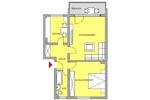 Erdgeschoßwohnung Köln Porz - 2 Zimmer, 59 m&sup2;, 226.000&euro; | Angebot:26539695