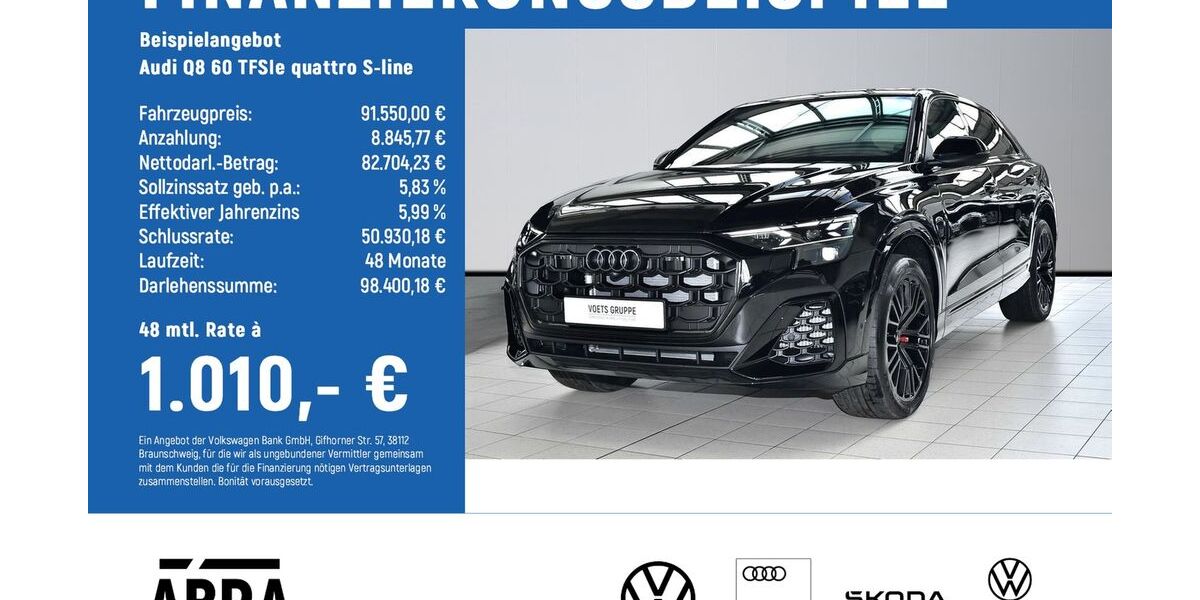 Audi Q8 23.300 km 91.550 &euro; Braunschweig 38108