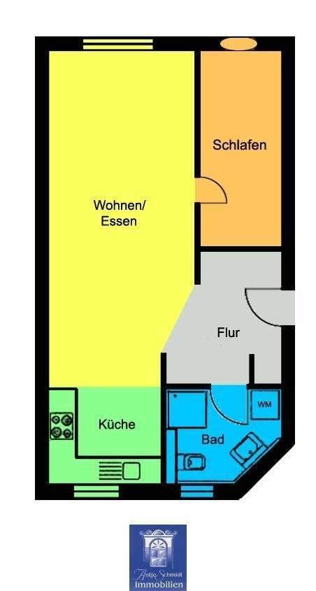 Freital! Voll möblierte und heimelige Singlewohnung mit Tageslichtbad und EBK! Lift! 2 zimmer
