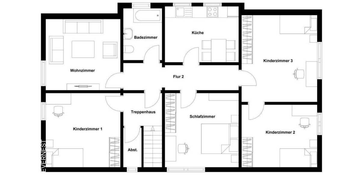 Einfamilienhaus Wallenhorst Lechtingen - 1 Zimmer, 246 m&sup2;, 426.800&euro; | Angebot:24991261