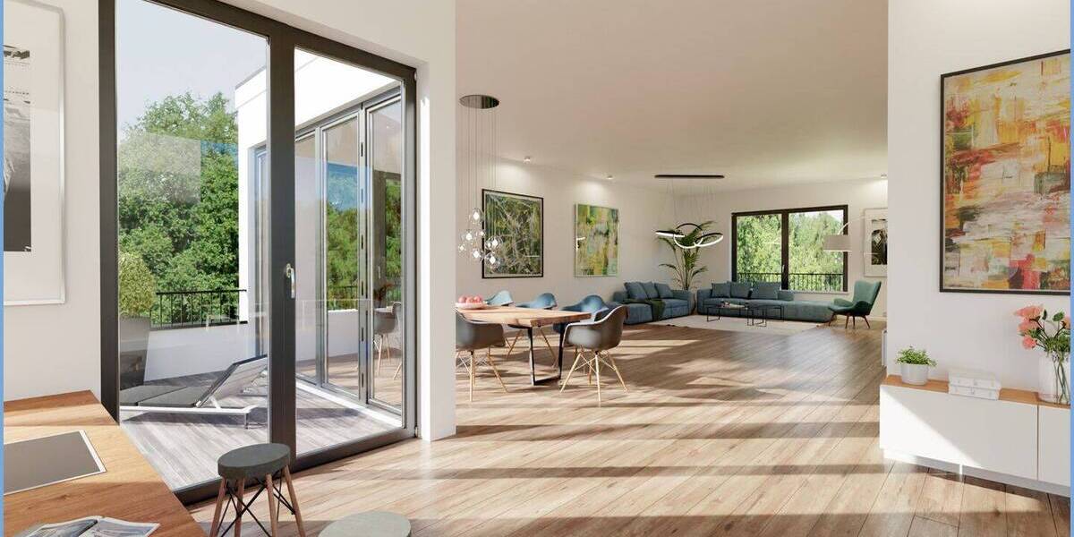 Etagenwohnung Pulheim Stommeln - 3 Zimmer, 107 m&sup2;, 672.750&euro; | Angebot:26672366