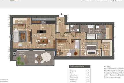 Wohnung zum Kaufen in Beilngries 698.500 € 123.05 m² 3.5 zimmer