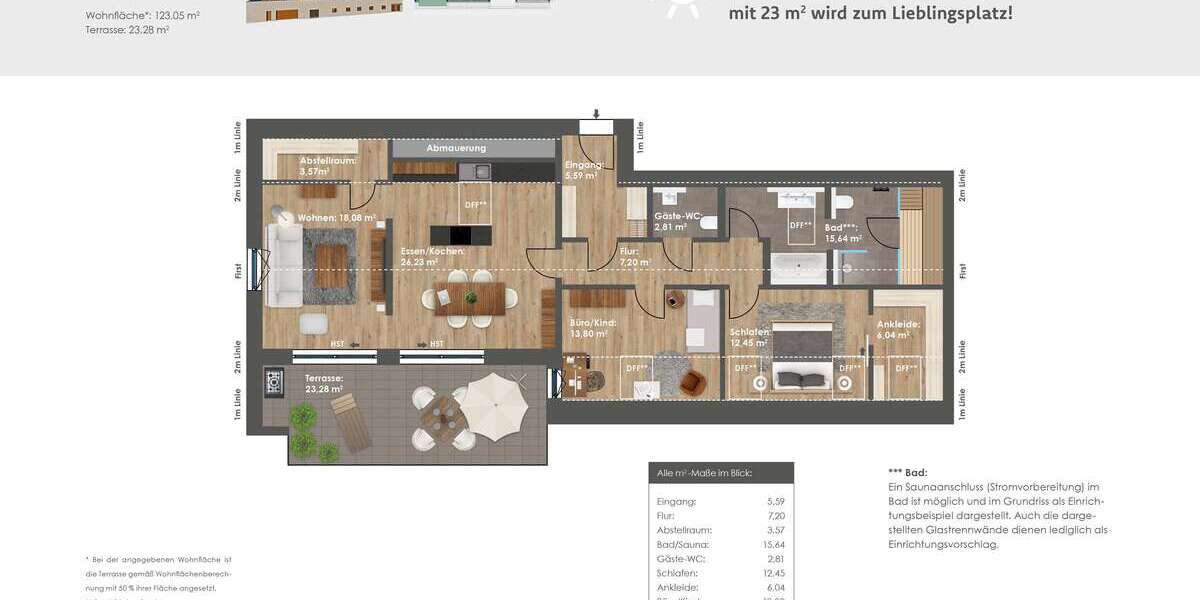 Wohnung zum Kaufen in Beilngries 698.500 € 123.05 m² 3.5 zimmer