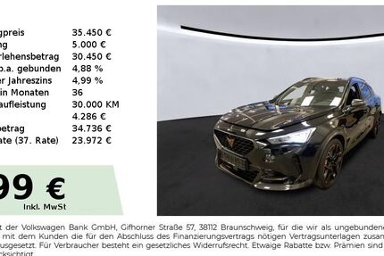 Cupra Formentor 45.500 km 35.450 &euro; Lauf an der Pegnitz 91207