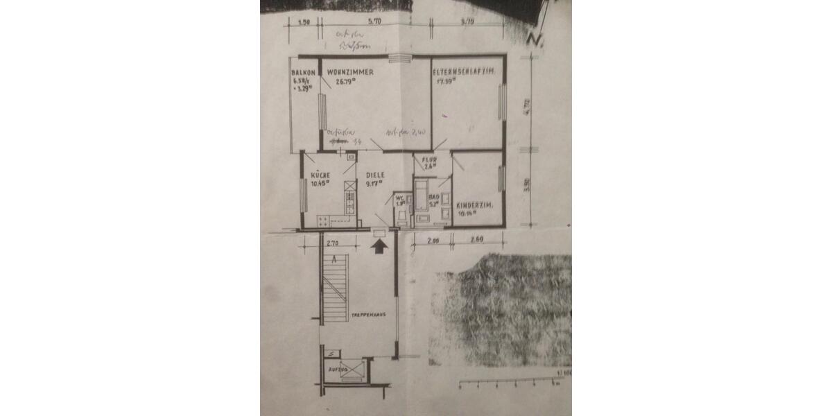 Etagenwohnung Darmstadt - 3 Zimmer, 92 m&sup2;, 345.000&euro; | Angebot:26927298
