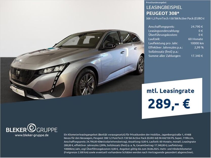 Peugeot 308 13.785 km 22.480 € Münster - Amelsbüren 48163