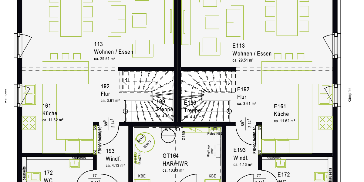 Wohnen am Stadtpark - Ihr neues Miethaus - Doppelhaushälfte Chemnitz Helbersdorf | Angebot:23764943