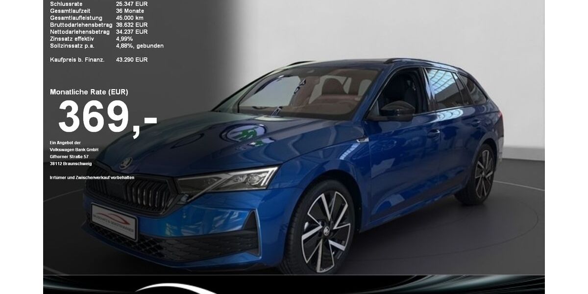 Skoda Octavia 12.000 km 43.290 &euro; Gaggenau 76571